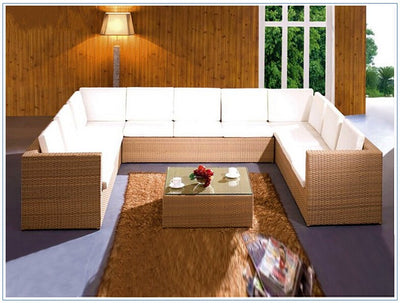 New design rattan furniture patio lounge