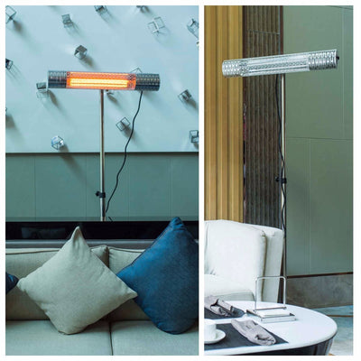 2000W Outdoor Infrared Patio Heater Moon Style Remote Control
