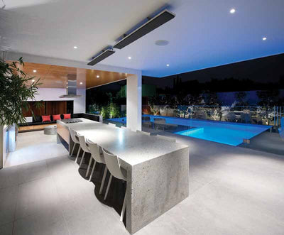 New Electric Patio Outdoor Indoor Heater Wall Ceiling Heat Strip Panel