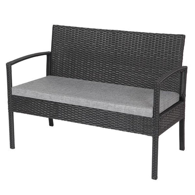 4pcs/set Modern Outdoor Patio Rattan Wicker Furniture Set