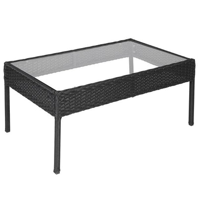 4pcs/set Modern Outdoor Patio Rattan Wicker Furniture Set