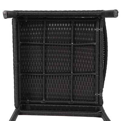 4pcs/set Modern Outdoor Patio Rattan Wicker Furniture Set