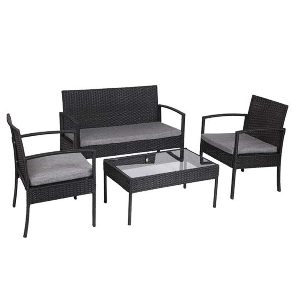 Outdoor Patio Rattan Wicker Furniture Set