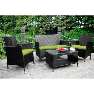4 PCS Modern Patio Furniture Outdoor