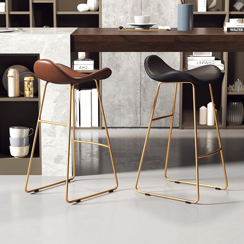 Cafe Chair Restaurant Chairs Gold Metal