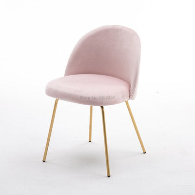 Luxury Restaurant Chairs Gold Metal
