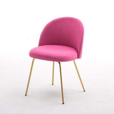 Luxury Restaurant Chairs Gold Metal