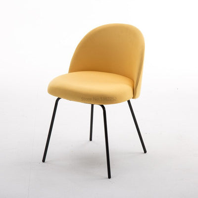 Luxury Restaurant Chairs Gold Metal