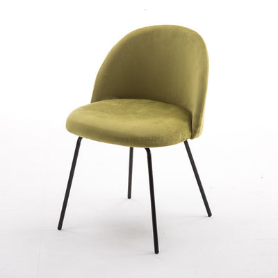 Luxury Restaurant Chairs Gold Metal