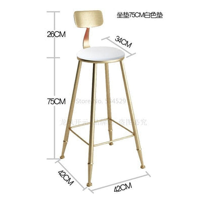 Nordic Bar tabourete Iron