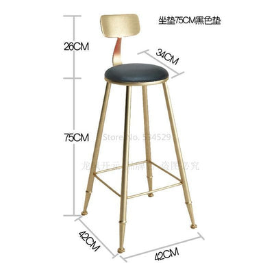 Nordic Bar tabourete Iron