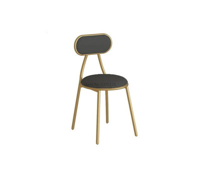 Modern Dining Chairs Gold Metal