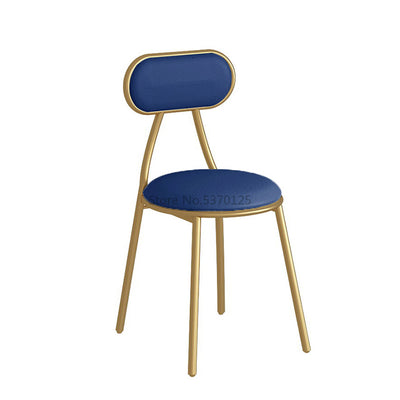 Modern Dining Chairs Gold Metal