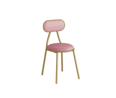 Modern Dining Chairs Gold Metal