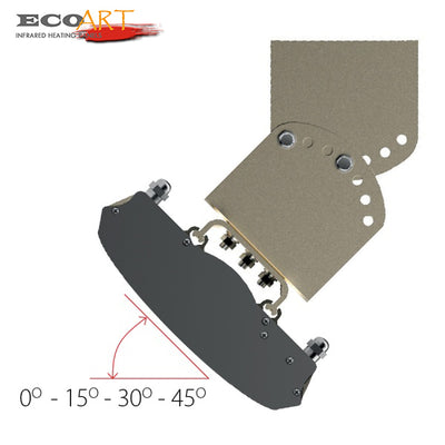 Eco Art 2019 Winter New 1800W Garden Heating Outdoor Heating Infrared Patio Heater