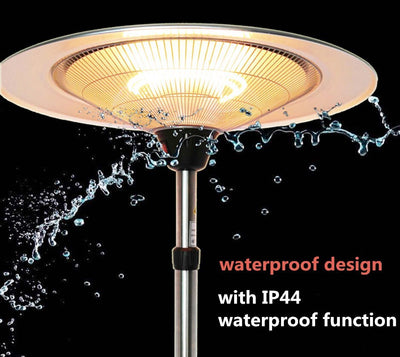 Stainless steel ELECTRIC heater, outdoor