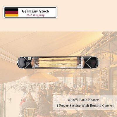 2000W Infrared Patio Heater (IP65) Indoor and Outdoor