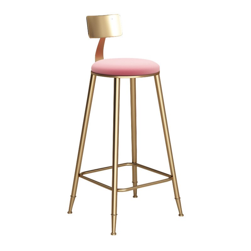 golden bar tables and chairs light luxury