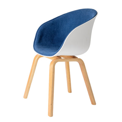 Modern Minimalist Dining Chairs Solid Wooden