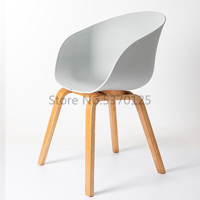 Modern Minimalist Dining Chairs Solid Wooden
