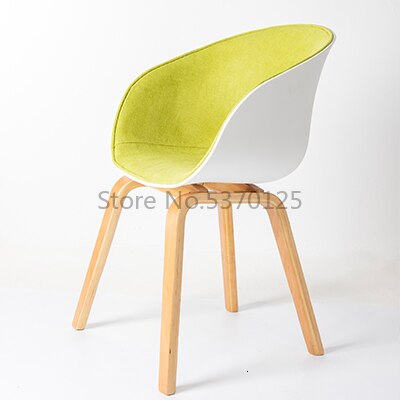 Modern Minimalist Dining Chairs Solid Wooden