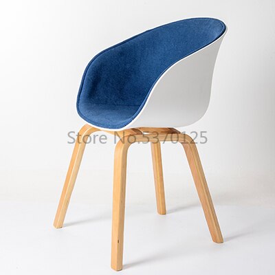 Modern Minimalist Dining Chairs Solid Wooden