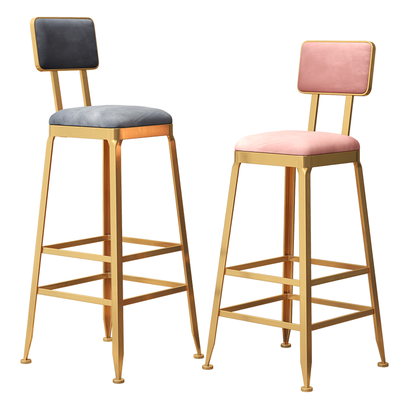 Bar table stool Chair Nordic Milk Tea Coffee Iron