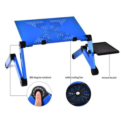 Aluminum Alloy Laptop Table Adjustable Portable