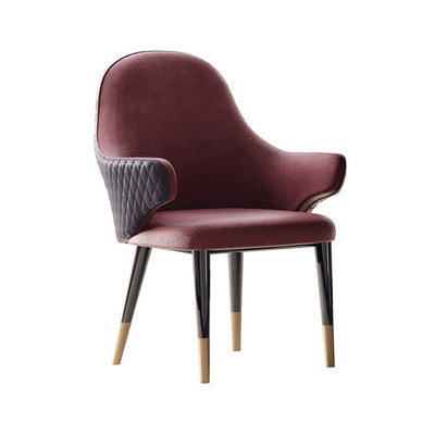 Italy Design Dinning Chairs with Arm Rest / Fancy Chair with High Backrest of 90cm / PACK of 6pcs