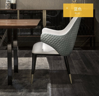 Italy Design Dinning Chairs with Arm Rest / Fancy Chair with High Backrest of 90cm / PACK of 6pcs