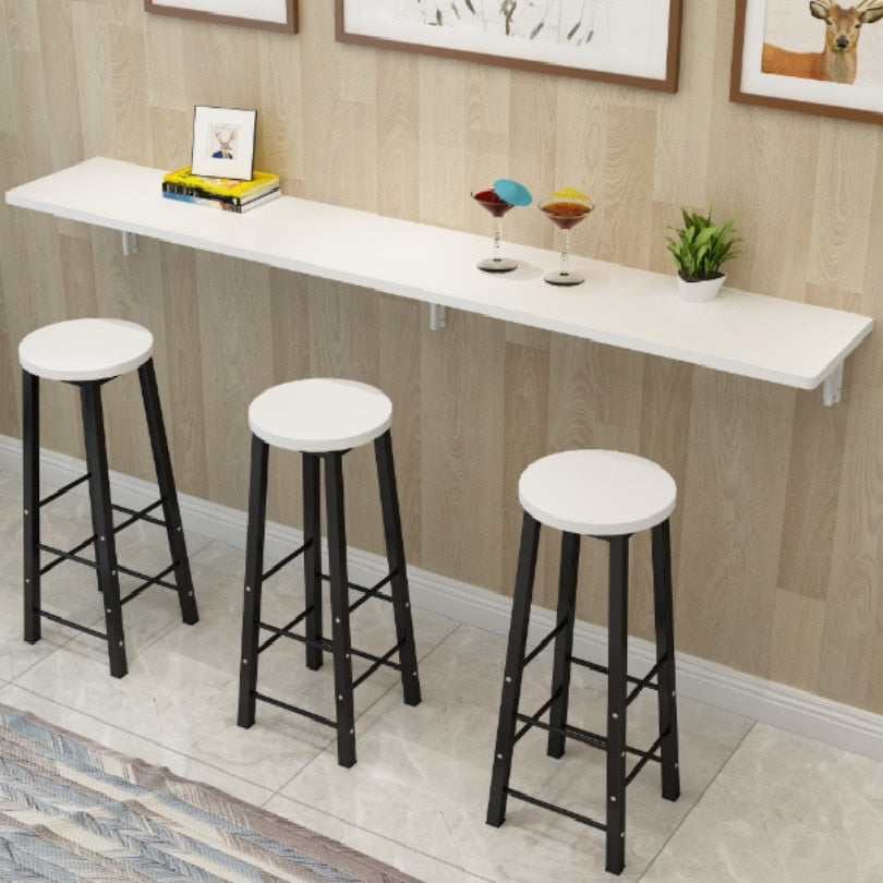DIY steel folding bar table rack